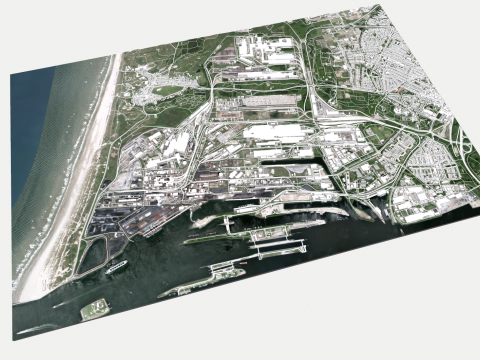 Tata Steel Velzen-Noord Netherlands 3D मॉडल