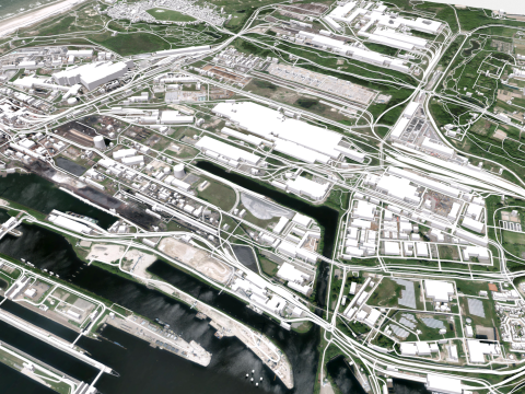 Tata Steel Velzen-Noord Netherlands 3D मॉडल