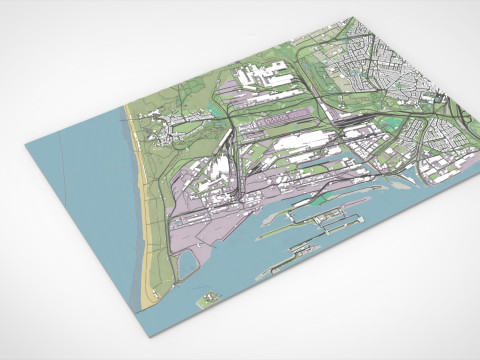 Tata Steel Velzen-Noord Netherlands 3D मॉडल