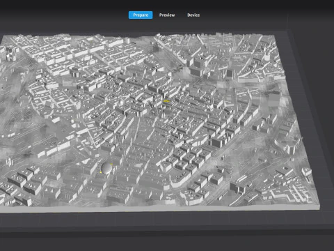 Paisagem urbana de Viena &Aacute;ustria Modelo 3D