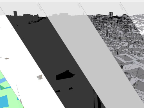 Paisagem urbana de Viena &Aacute;ustria Modelo 3D
