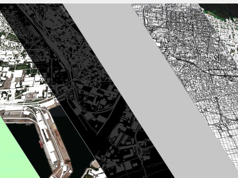 Cityscape Liepaja Latvia 3D Model