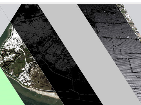 Cityscape Den Helder Netherlands 3D Model