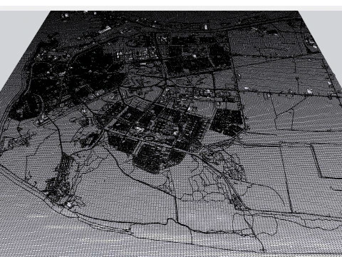 Cityscape Den Helder Netherlands 3D Model