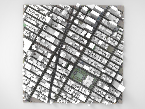Midtown Manhattan New York United States Model 3D