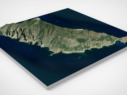Island Marettimo Sicily 3D-Modell