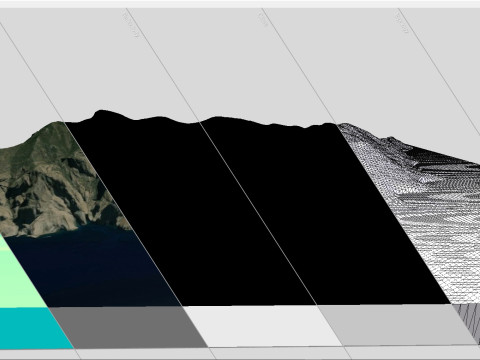 Island Marettimo Sicily 3D-Modell