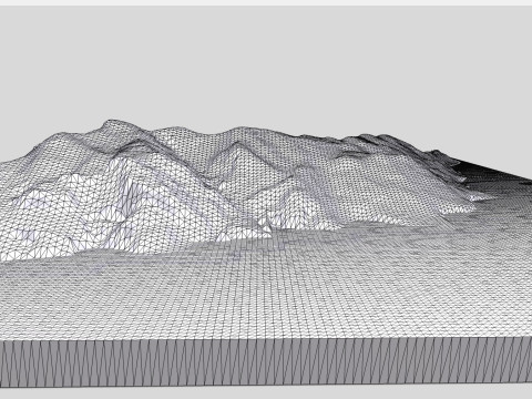 Island Marettimo Sicily 3D-Modell
