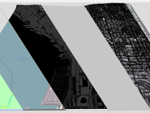Cityscape Seattle Washington USA Modelo 3D