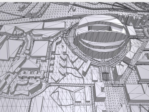 Wembley Stadium London England 3Dモデル