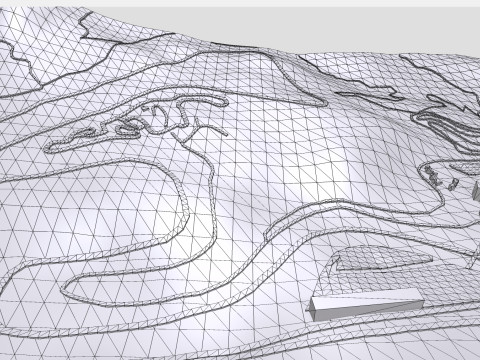 Parcmotor Castelloli Circuit Barcelona Spain Model 3D