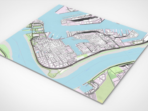 Haven 473A Port of Antwerpen Belgium 3D Модель