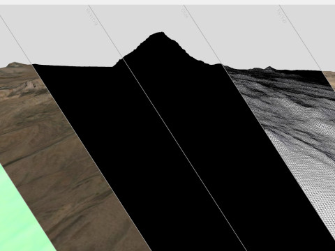 Stratovolcano Sajama Bolivia Modelo 3D