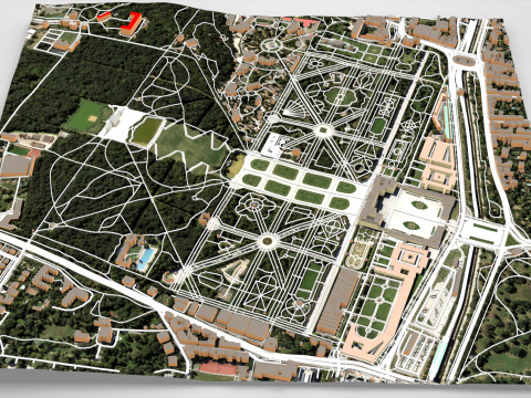 Schonbrunn Vienna Austria Modelo 3D