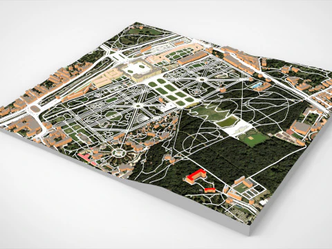 Schonbrunn Vienna Austria 3D Model