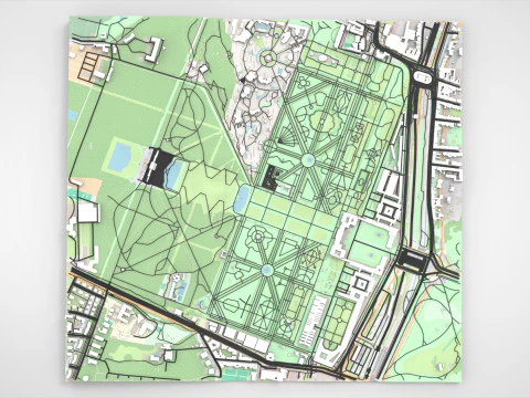 Schonbrunn Vienna Austria 3D Model
