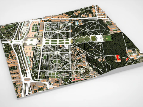 Schonbrunn Vienna Austria 3D Model