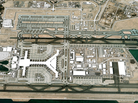 Hamad International Airport Modèle 3D