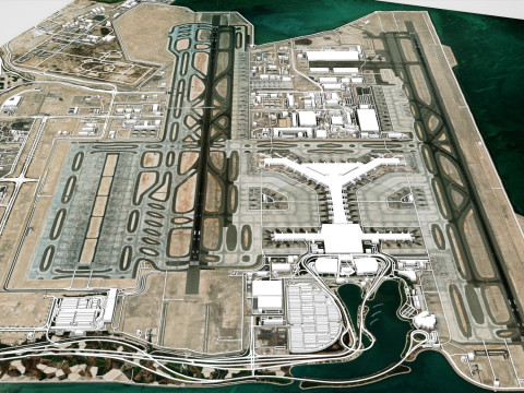 Hamad International Airport Modèle 3D