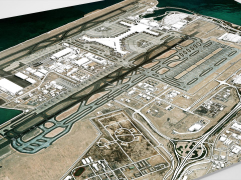 Hamad International Airport Modèle 3D