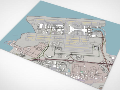 Hamad International Airport Modèle 3D