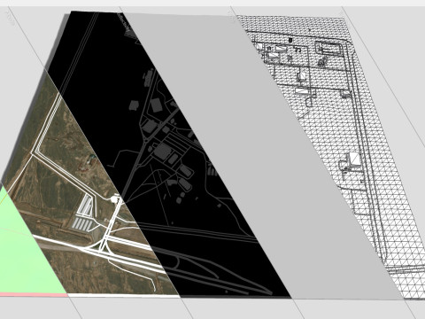 The Natanz Nuclear Facility Iran 3D Модель