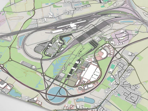 Eurotunnel Le Shuttle Wielka Brytania Model 3D