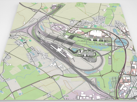 Eurotunnel Le Shuttle Great Britain Modelo 3D