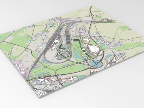 Eurotunnel Le Shuttle Great Britain 3D Model