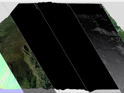 Volcano Piton des Neiges France 3D Model
