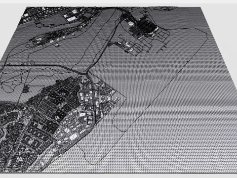 Oakland International Airport California United States 3D Model
