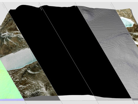 River Jiuma Co Gegye Ngari China 3D Model