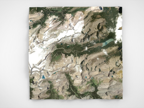 Mountain Landscape Banff National Park Canada 3Dモデル