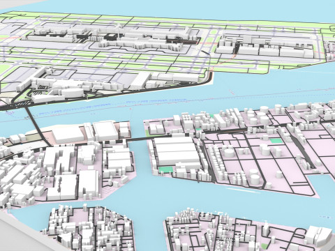 Tokyo International Airport Japan 3D-Modell