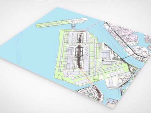Tokyo International Airport Japan 3D-Modell