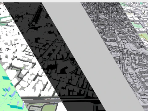 Cityscape Pistoia Tuscany Italy 3D Model
