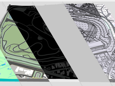 Autodromo Interlago Sao Paulo Brazil 3D Model