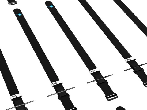 Laccio emostatico per bendaggio elastico Modello 3D