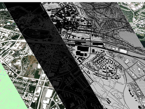 Cityscape Lahti Finland 3D Model