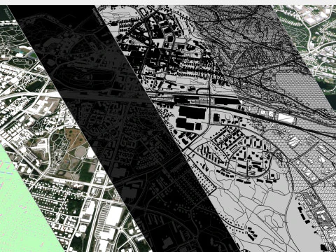 Cityscape Lahti Finland 3D Model