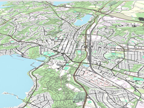 Cityscape Lappeenranta Finland 3D मॉडल