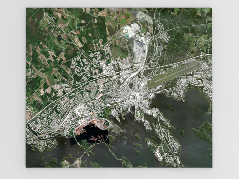Cityscape Lappeenranta Finland 3D Model