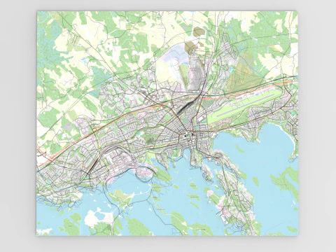 Cityscape Lappeenranta Finland 3D Model