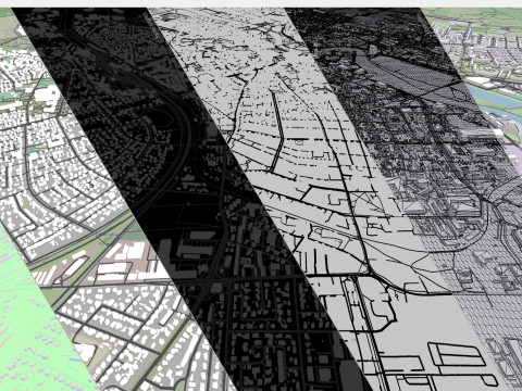 Cityscape Tartu Estonia Modello 3D