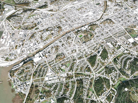 Cityscape Turku Finland 3D Model
