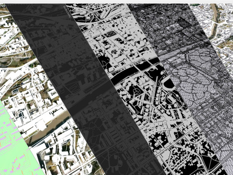Cityscape Turku Finland 3D Модель