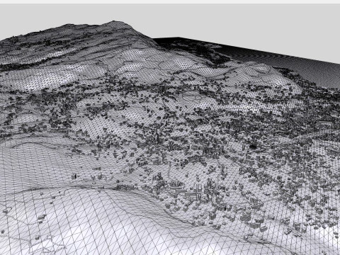 Island Ischia Tyrrhenian Sea Italy 3D Model
