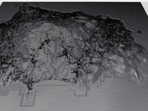 Island Ischia Tyrrhenian Sea Italy 3D Model