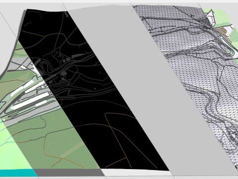 Circuit de Spa-Francorchamps Belgium 3Dモデル