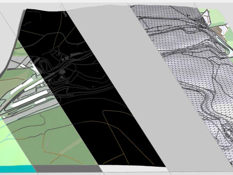 Circuit de Spa-Francorchamps Belgium 3D Model